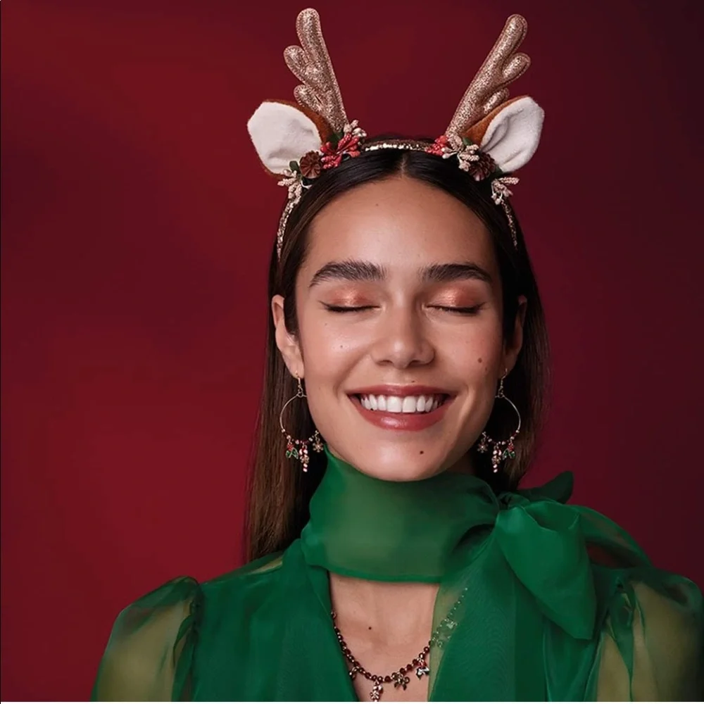 **GIFTED** I am LIMITED EDITION STERLING SILVER 925 reindeer earrings 🤶🎅🦌🎄❄️ - Picture 15 of 16